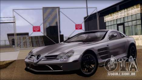 Mercedes-Benz SLR 722 para GTA San Andreas