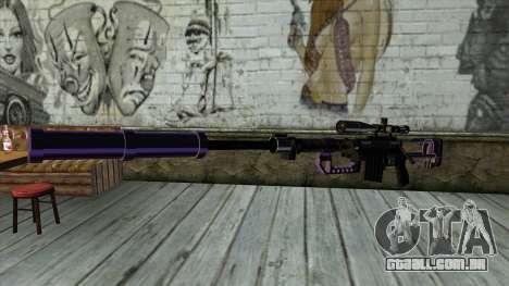 PurpleX Sniper Rifle para GTA San Andreas