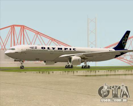 Airbus A330-300 Olympic Airlines para GTA San Andreas