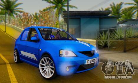 Dacia Logan Tuning Rally (B 48 CUP) para GTA San Andreas