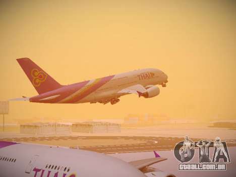 Airbus A380-800 Thai Airways International para GTA San Andreas