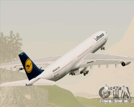 Airbus A340-313 Lufthansa para GTA San Andreas