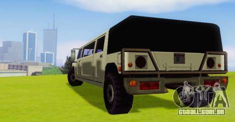 Patriot Limousine para GTA San Andreas