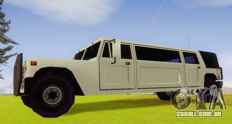 Patriot Limousine para GTA San Andreas