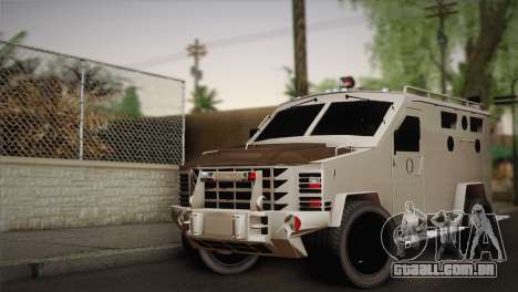 FBI Armored Vehicle v1.2 para GTA San Andreas