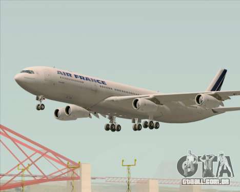 Airbus A340-313 Air France (Old Livery) para GTA San Andreas