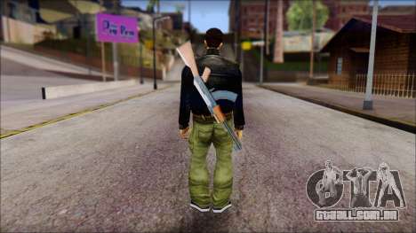 Shades and Gun Claude v1 para GTA San Andreas