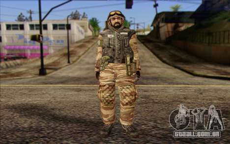 Soldados MEK (Battlefield 2) Pele 3 para GTA San Andreas