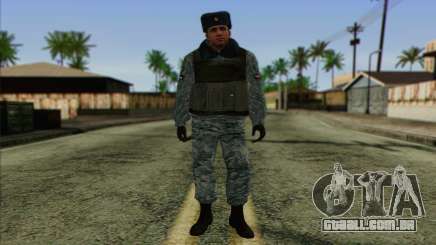 A polícia da Rússia Pele 5 para GTA San Andreas