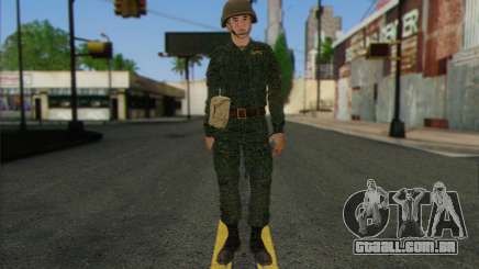 Motorizado Privado Rifle De Tropas. SAR v3 para GTA San Andreas