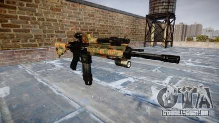 Automatic rifle Colt M4A1 selva para GTA 4