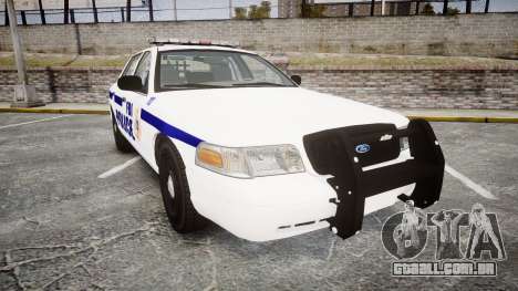 Ford Crown Victoria F.B.I. Police [ELS] para GTA 4