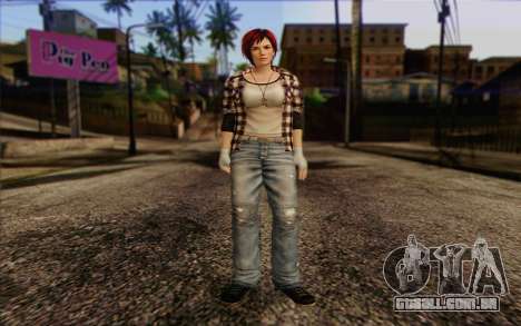 Mila 2Wave from Dead or Alive v9 para GTA San Andreas