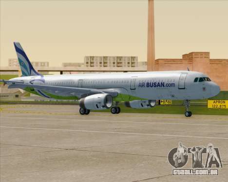 Airbus A321-200 Air Busan para GTA San Andreas