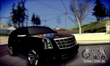 Cadillac Escalade Ninja para GTA San Andreas