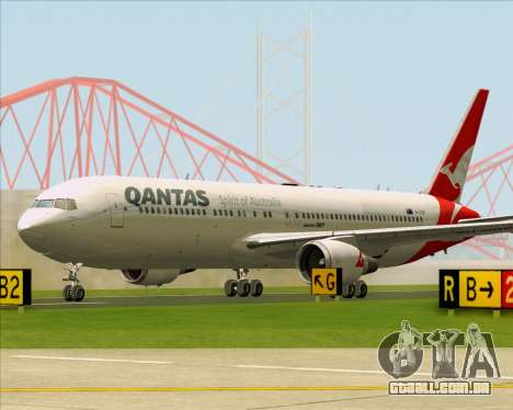 Boeing 767-300ER Qantas (New Colors) para GTA San Andreas