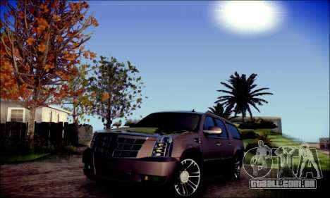 Cadillac Escalade Ninja para GTA San Andreas