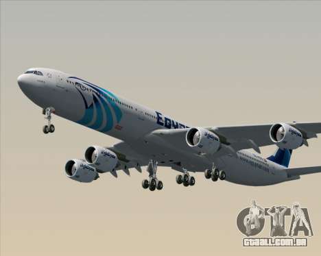 Airbus A340-600 EgyptAir para GTA San Andreas