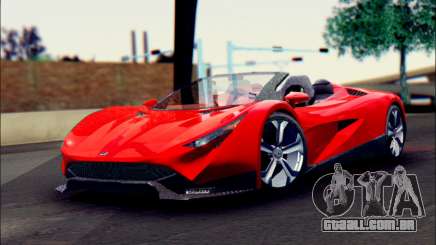 Specter Roadster 2013 (SA Plate) para GTA San Andreas