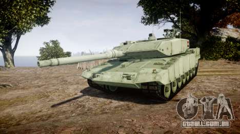 Leopard 2A7 AT Green para GTA 4
