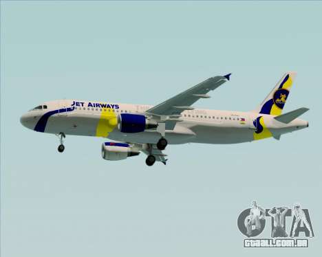 Airbus A320-200 Jet Airways para GTA San Andreas