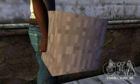 Bloco (Minecraft) v13 para GTA San Andreas