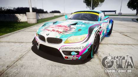 BMW Z4 GT3 2014 Goodsmile Racing para GTA 4