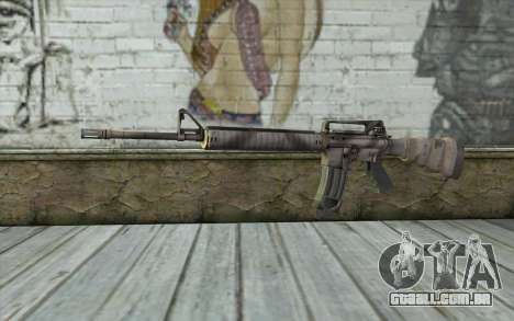 M16A4 from Battlefield 3 para GTA San Andreas