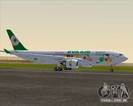 Airbus A330-200 EVA Air (Hello Kitty) para GTA San Andreas