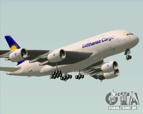Airbus A380-800F Lufthansa Cargo para GTA San Andreas