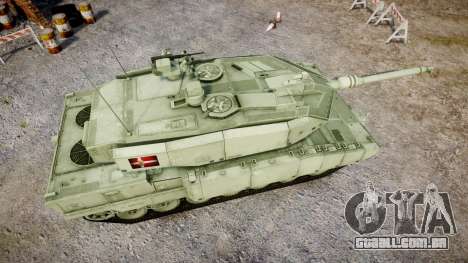 Leopard 2A7 DK Green para GTA 4
