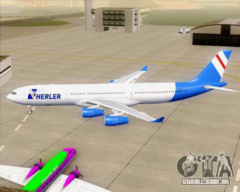 Airbus A340-300 Air Herler para GTA San Andreas