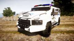 SWAT Van Police Emergency Service