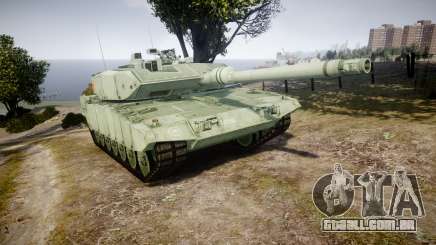 Leopard 2A7 CA Green para GTA 4