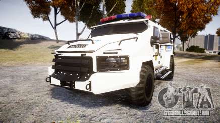 SWAT Van Police Emergency Service [ELS] para GTA 4