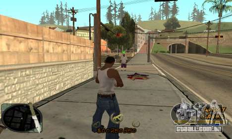 C-HUD Army Gang para GTA San Andreas