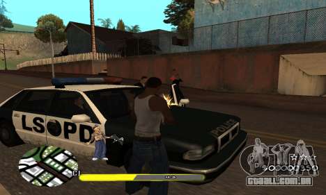 C-HUD Vagos para GTA San Andreas