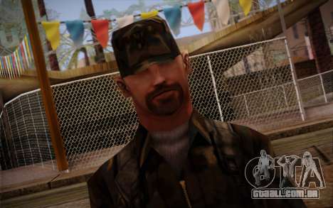 Soldier Skin 3 para GTA San Andreas