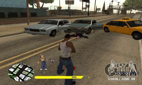 C-HUD Vagos para GTA San Andreas