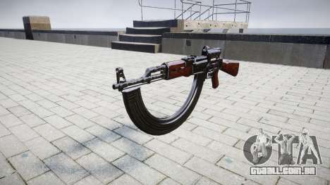 A AK-47 Colimador e destino HICAP para GTA 4