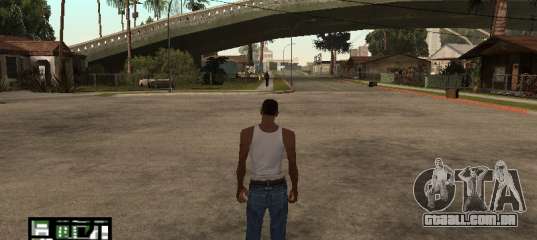 C-Hud Minecraft para GTA San Andreas