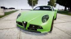 Alfa Romeo 8C Competizione 2008 para GTA 4