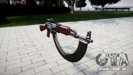 A AK-47 Colimador e HICAP para GTA 4