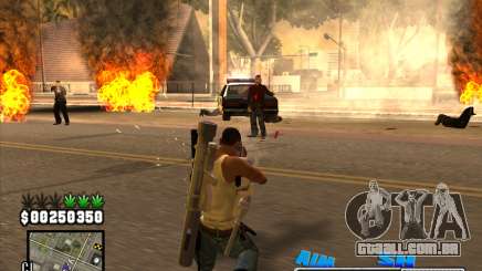 C-HUD Big Cull para GTA San Andreas