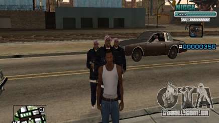 C-HUD Homem em uma Tampa para GTA San Andreas