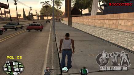 C-HUD Police para GTA San Andreas