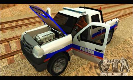 Ford Ranger 2011 Policia Bonaerense para GTA San Andreas