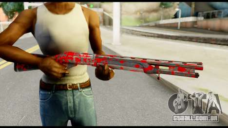 Combat Shotgun with Blood para GTA San Andreas