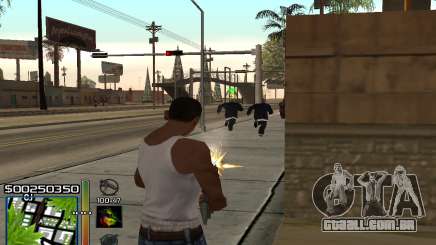 С-HUD RastaMan para GTA San Andreas