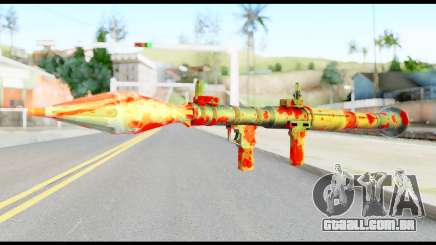 Rocket Launcher with Blood para GTA San Andreas